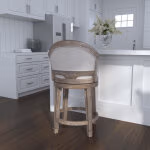 Monae Wood Stool - Image 2