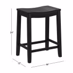 Fiddler Wood Stool - Image 7