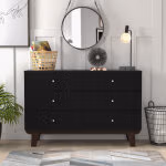 Kincaid Wood 6 Drawer Dresser - Image 2
